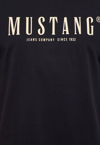 MUSTANG Shirt 'Austin' in Schwarz