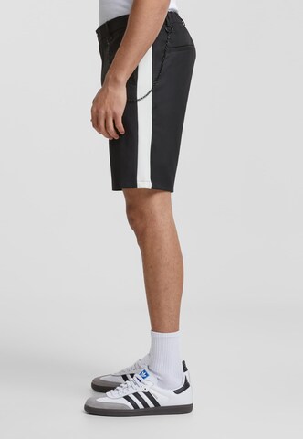 2Y Premium Regular Trousers in Black