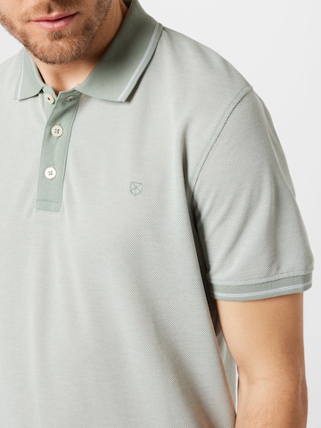 JACK & JONES Regular Fit Poloshirt 'Bluwin' in Grün