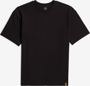 G-STAR T-Shirt - 'GS-01 Relaxed' in Schwarz: Vorderseite