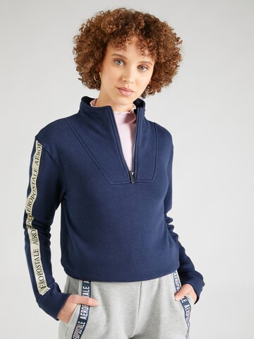 AÉROPOSTALE Sweatshirt in Blau: predná strana