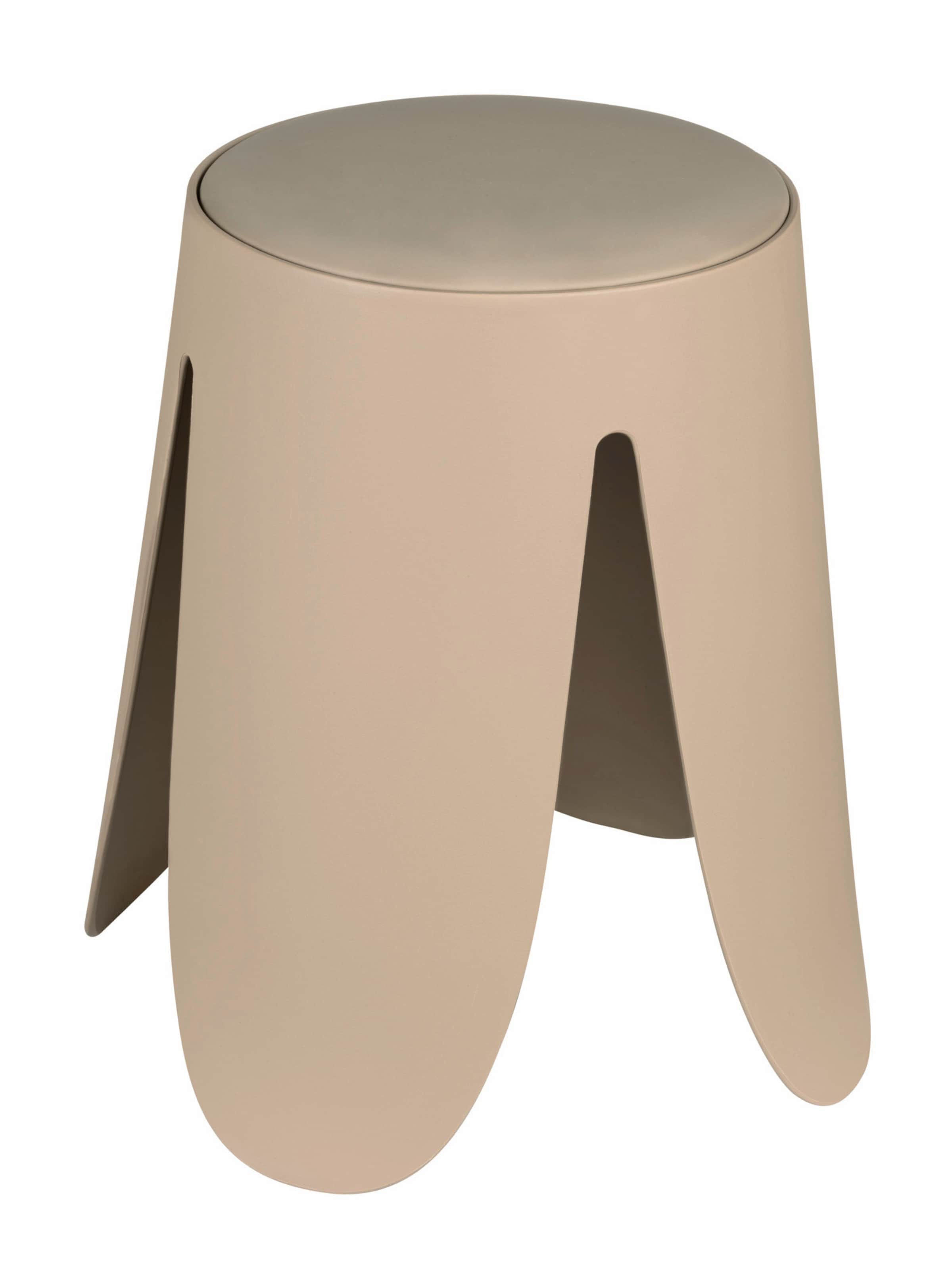 Wenko Badhocker 'Comiso' in Beige: Vorderseite