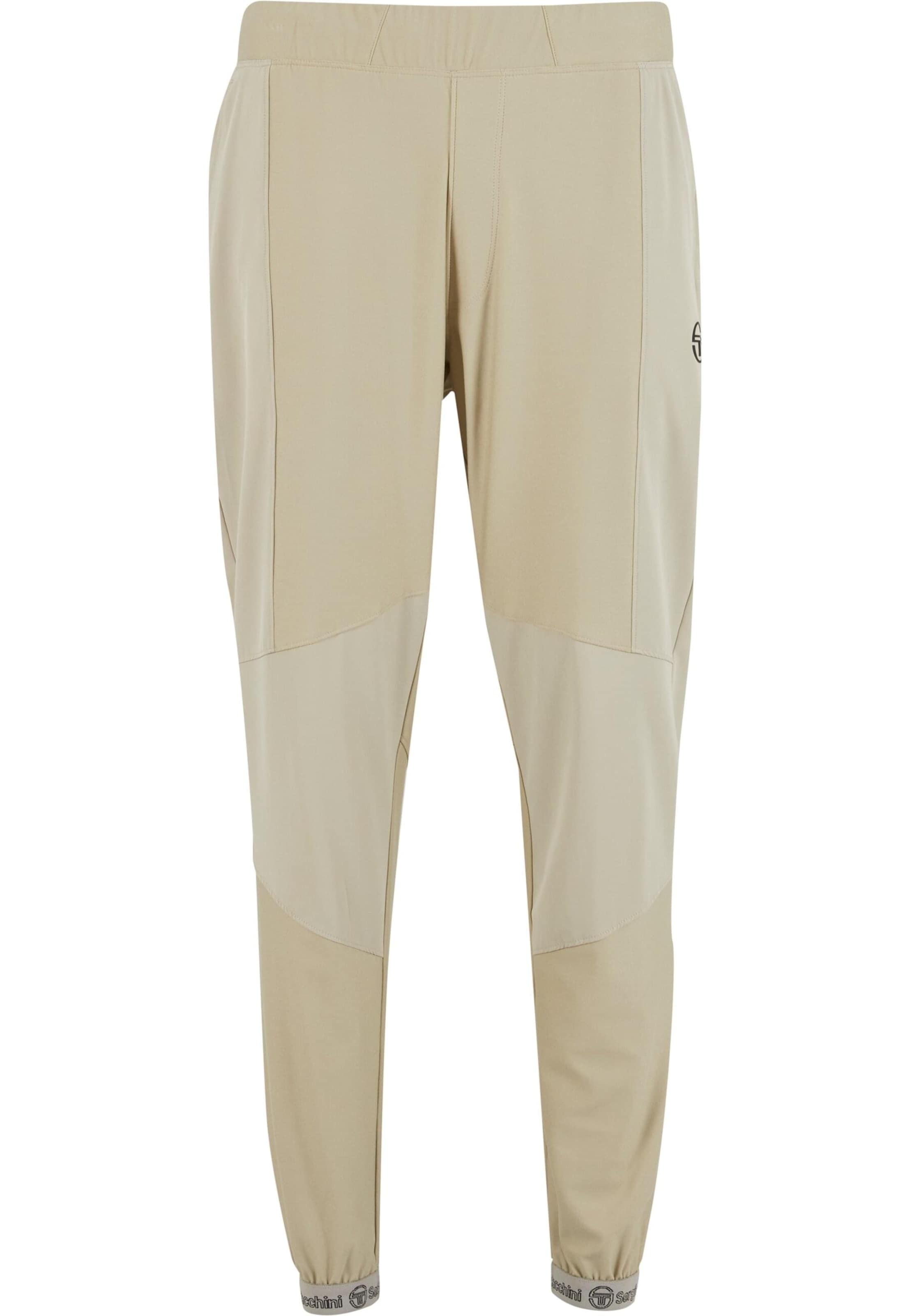 Sergio Tacchini Urheiluhousut 'Pelle' värissä harmaa: etupuoli