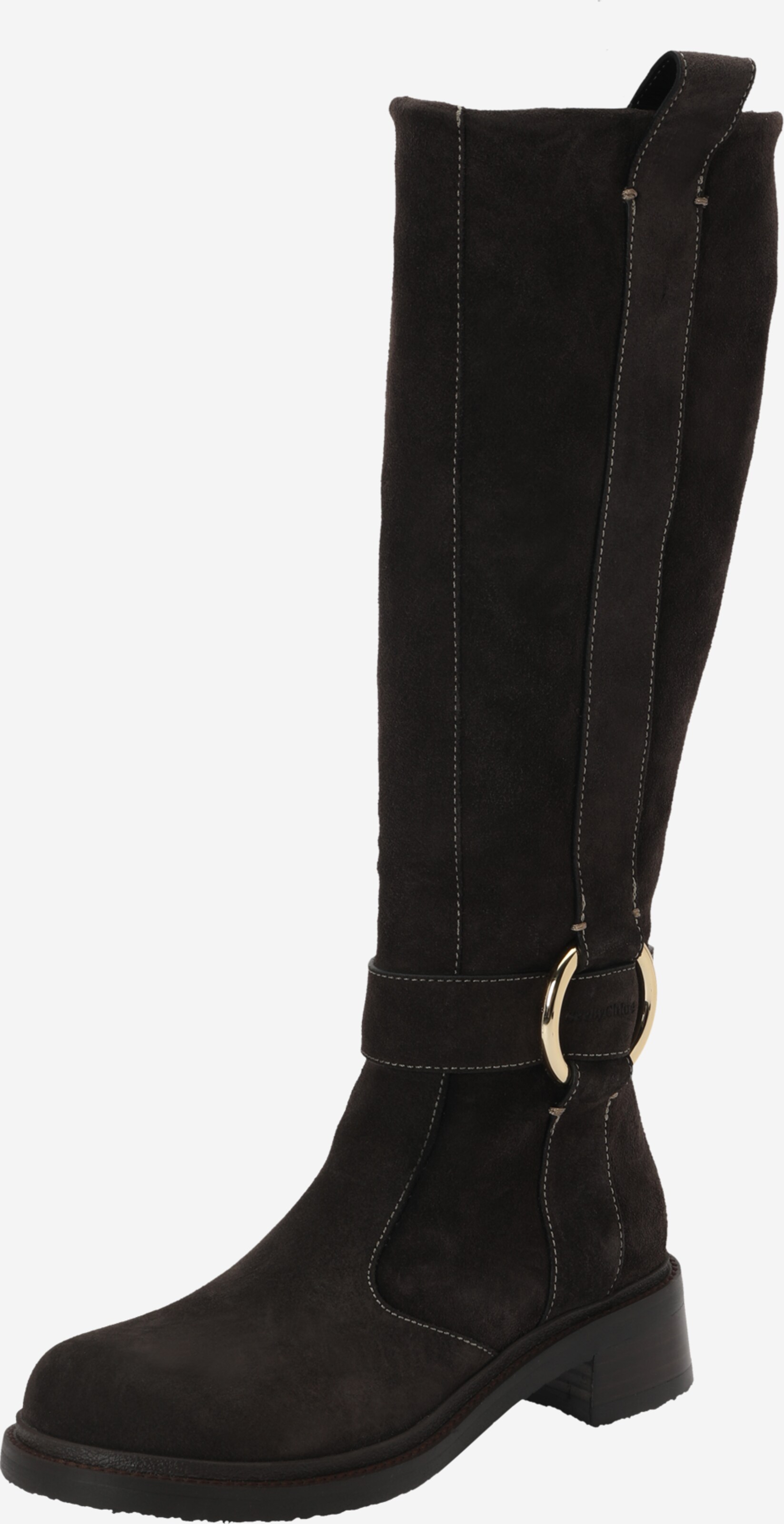 【 See by Chloe 】Brown New Ring Line ブーツ See by Chloé Cowboy Boots 'NEW RING LINE' in Black | ABOUT YOU