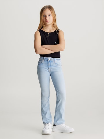 Calvin Klein Jeans Flared Jeans in Blauw