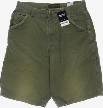 TIMBERLAND Shorts in 33 in Green: front