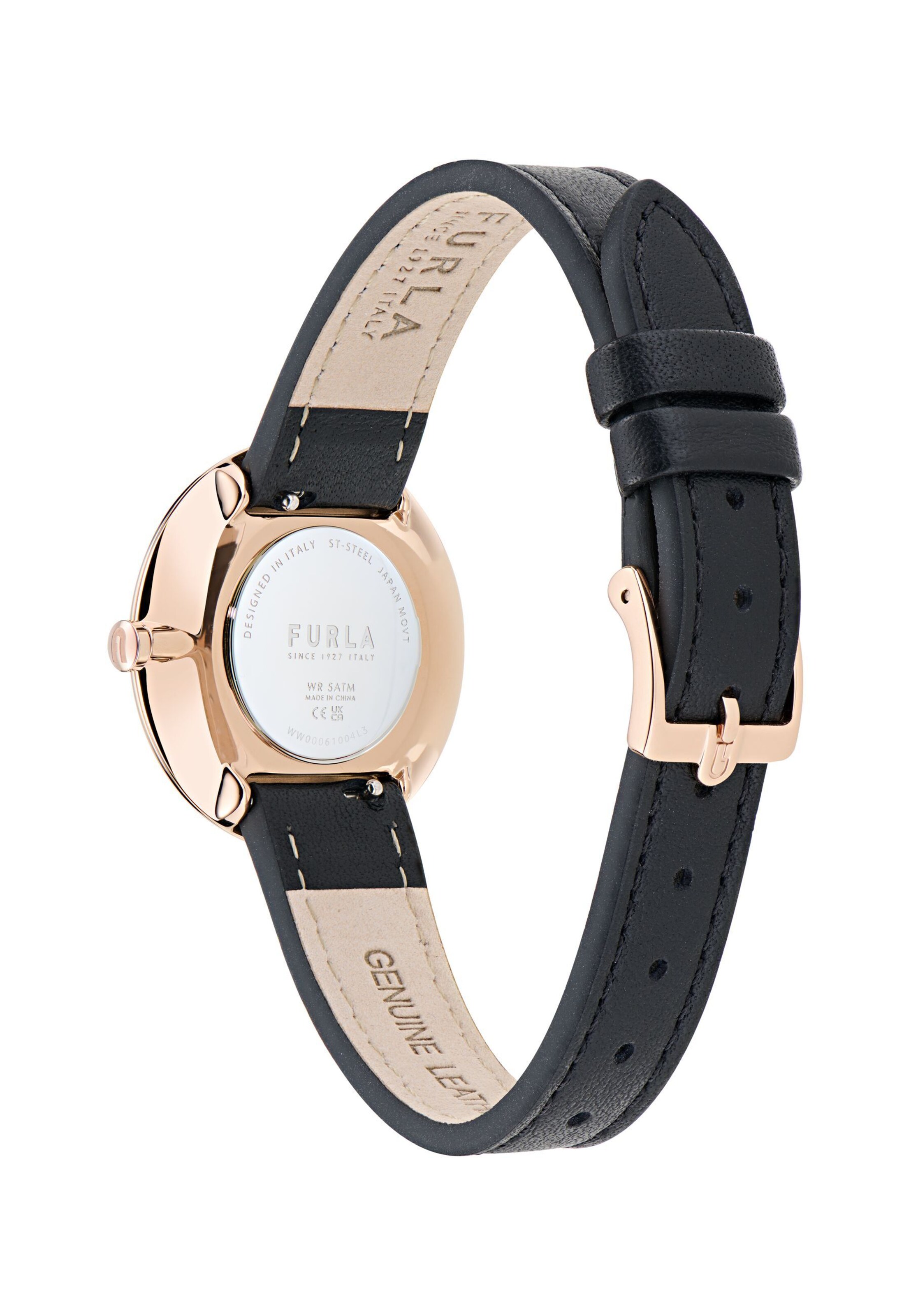 FURLA Uhr in Schwarz