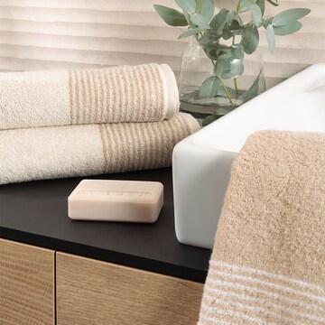 Serviette de douche Cawö en beige