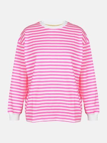 salzhaut Sweatshirt 'Affseepn' in Wit