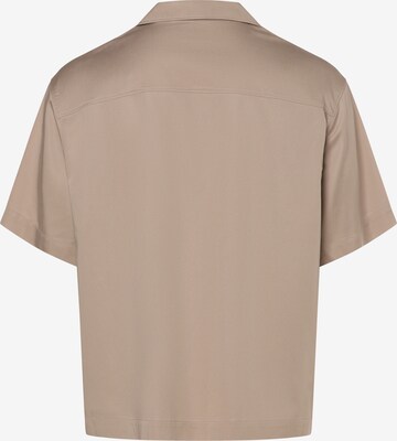 HUGO Regular fit Button Up Shirt 'Egeeno' in Beige