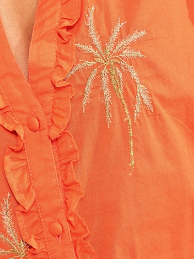 love & roses Blouse in S in Gold / Dark orange, Item view