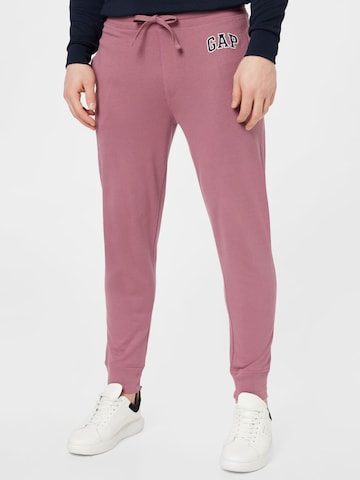 GAP Tapered Pants 'ARCH' in Purple: front