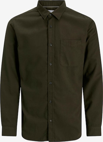JACK & JONES Triiksärk 'JJJAMES', värv roheline: eest vaates