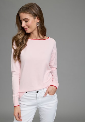 LAURA SCOTT Pullover in Pink: Vorderseite