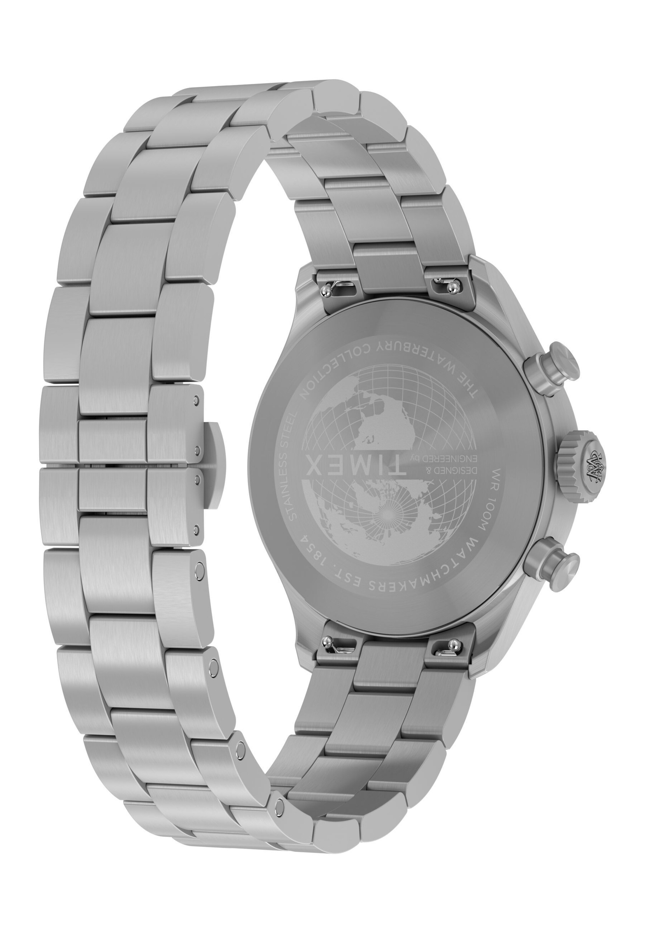 TIMEX Analog watch ' Waterbury Ace' in Silver