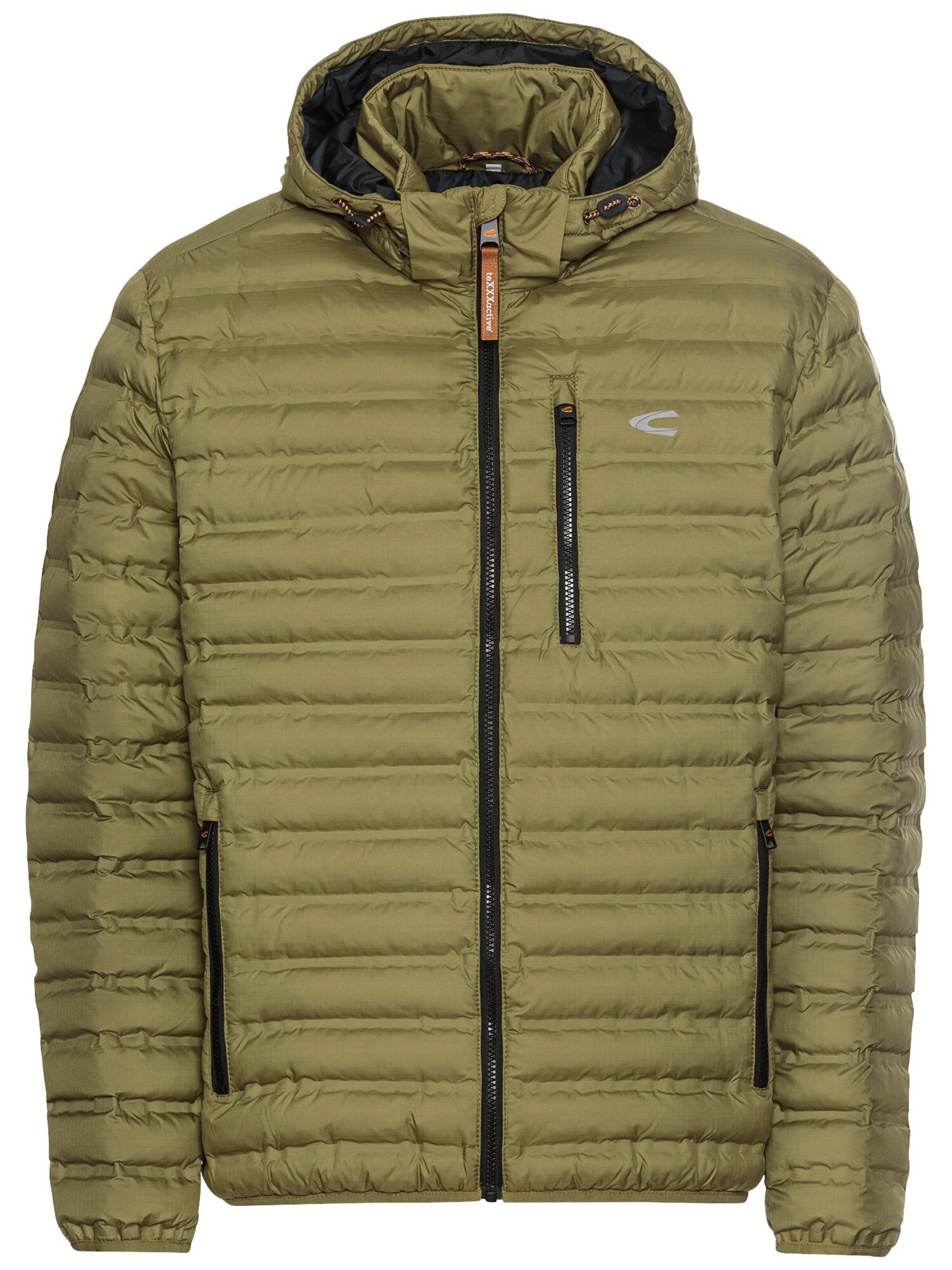 CAMEL ACTIVE Winterjas in Groen: voorkant