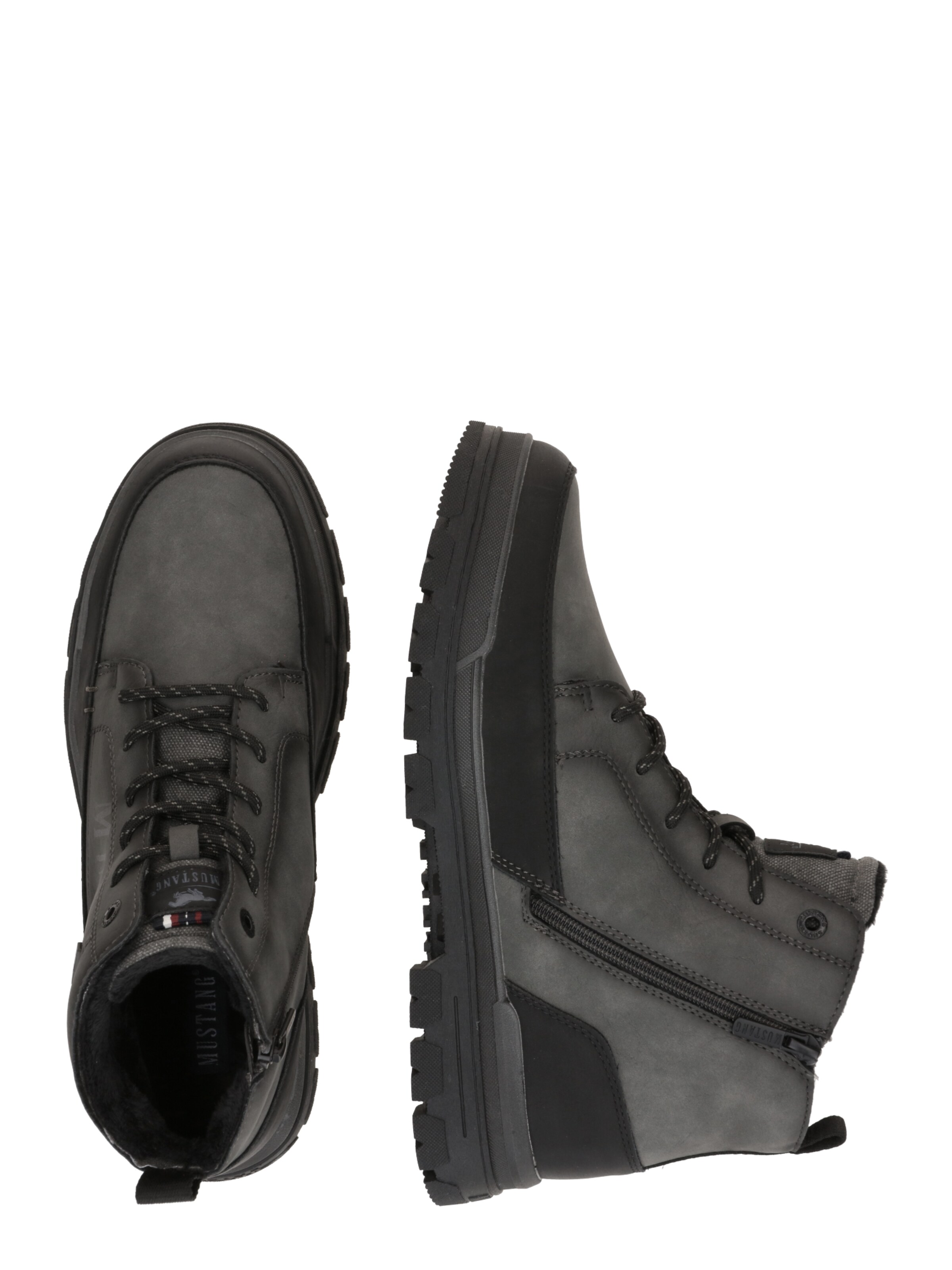 Boots stringati 'Peppin' di MUSTANG in grigio