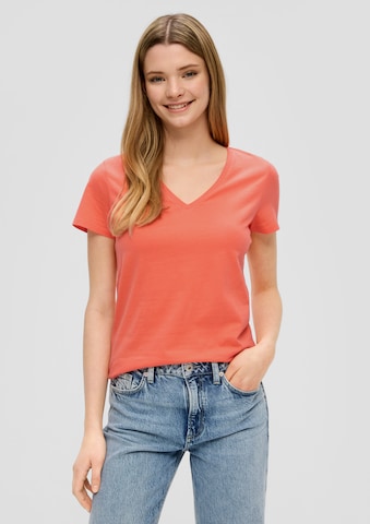 QS Тениска в оранжево: отпред