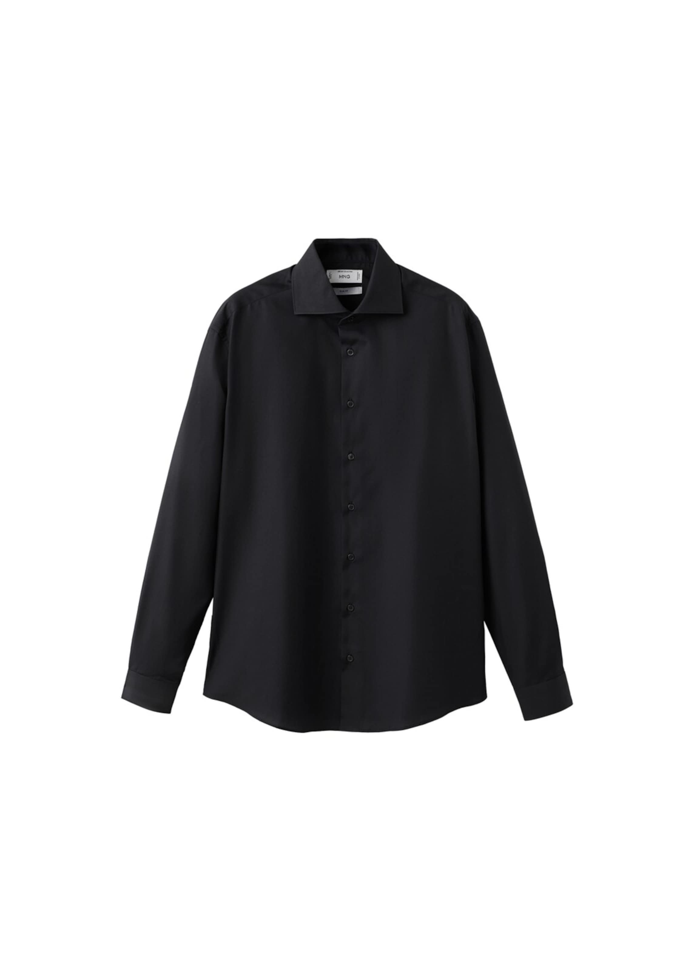 MANGO MAN Hemd 'Emeritol' in Schwarz: Vorderseite