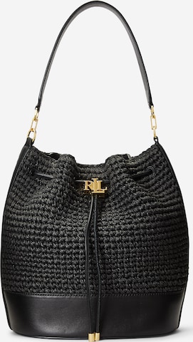 Lauren Ralph Lauren - Mala de bolsa 'ANDIE' em preto: frente