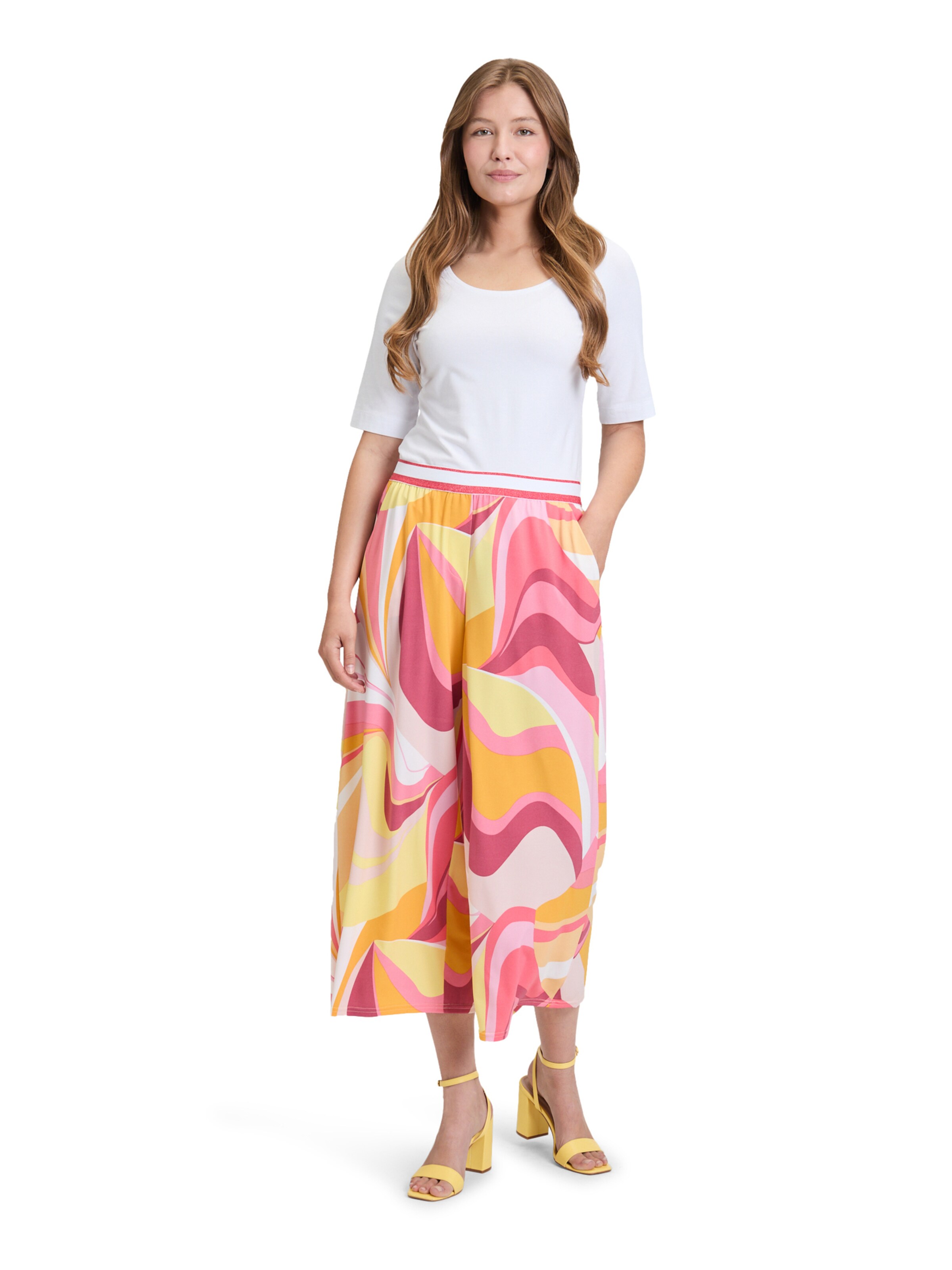 Loosefit Pantalon Betty Barclay en rose