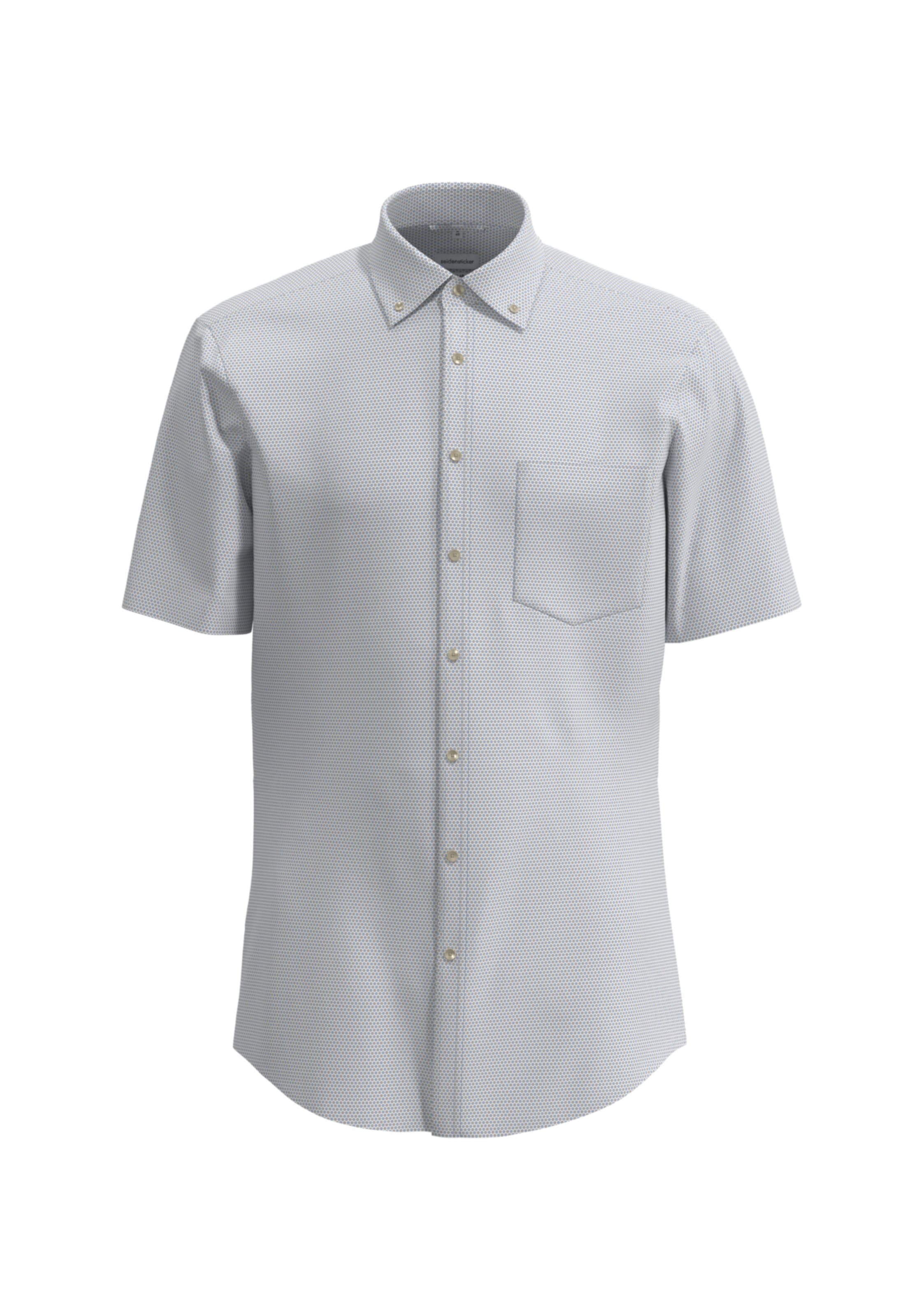 Coupe regular Chemise SEIDENSTICKER en beige : devant