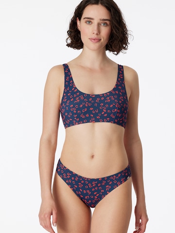 Bustier Bikini ' Mix & Match Swim ' SCHIESSER en bleu : devant