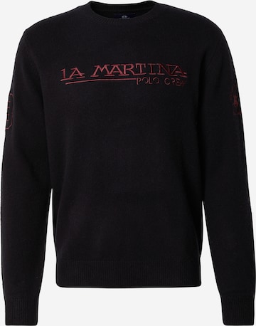 La Martina - Pullover em preto: frente
