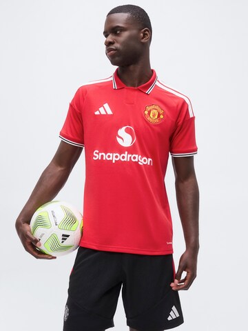 ADIDAS PERFORMANCE - Camiseta funcional 'Manchester United 26/27 Authentic Home' en rojo