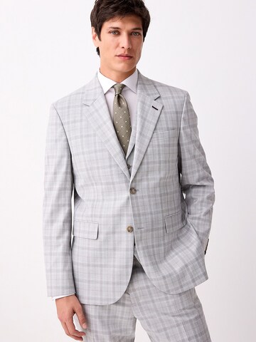 Next Regular fit Blazer in Grey: front