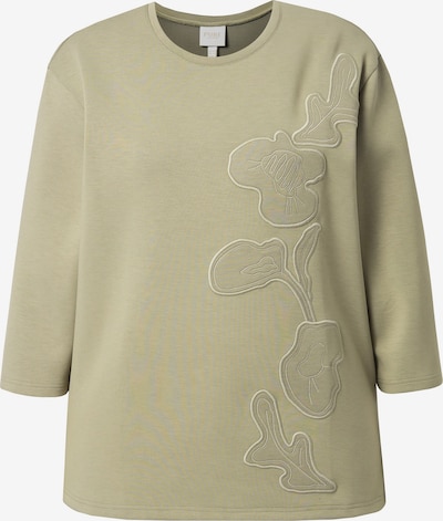 Ulla Popken Collegepaita värissä pastellinvihreä, Tuotenäkymä