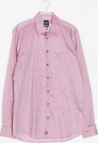 STRELLSON Button Up Shirt in M in Red: front