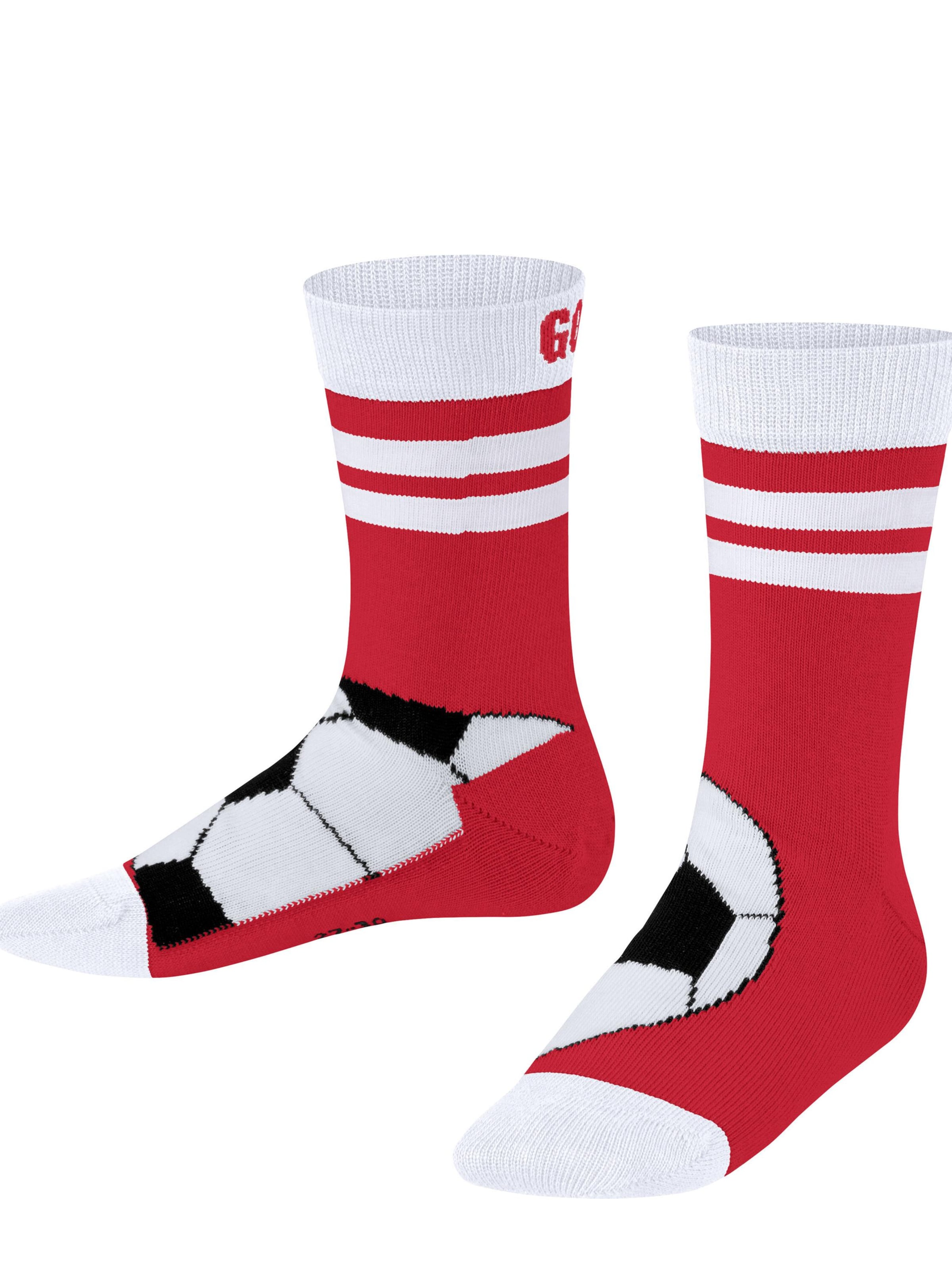 FALKE Socken 'Active Soccer'‌‌ in Rot: Vorderseite