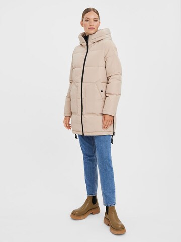 VERO MODA Übergangsjacke in Beige