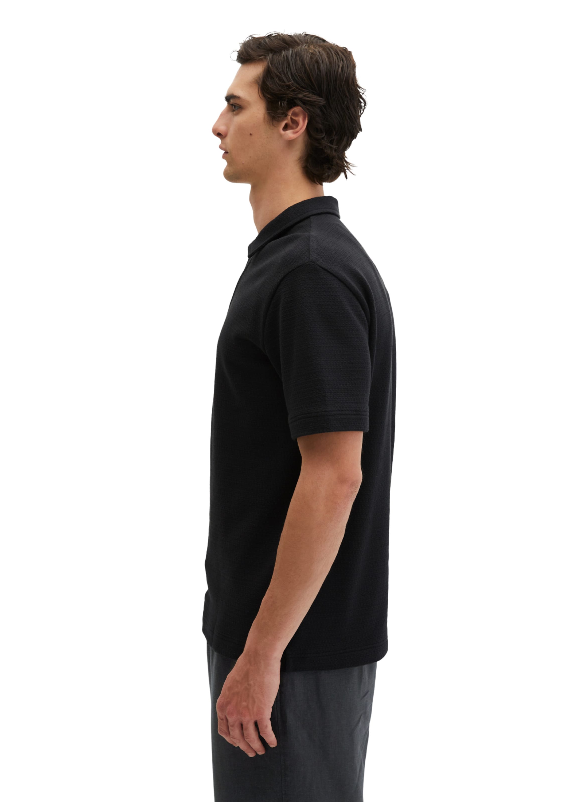 Marc O'Polo Shirt in Schwarz
