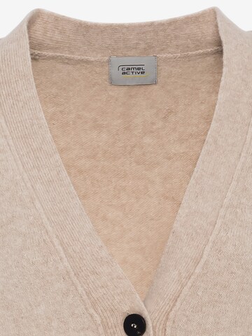 CAMEL ACTIVE Knit Cardigan in Beige