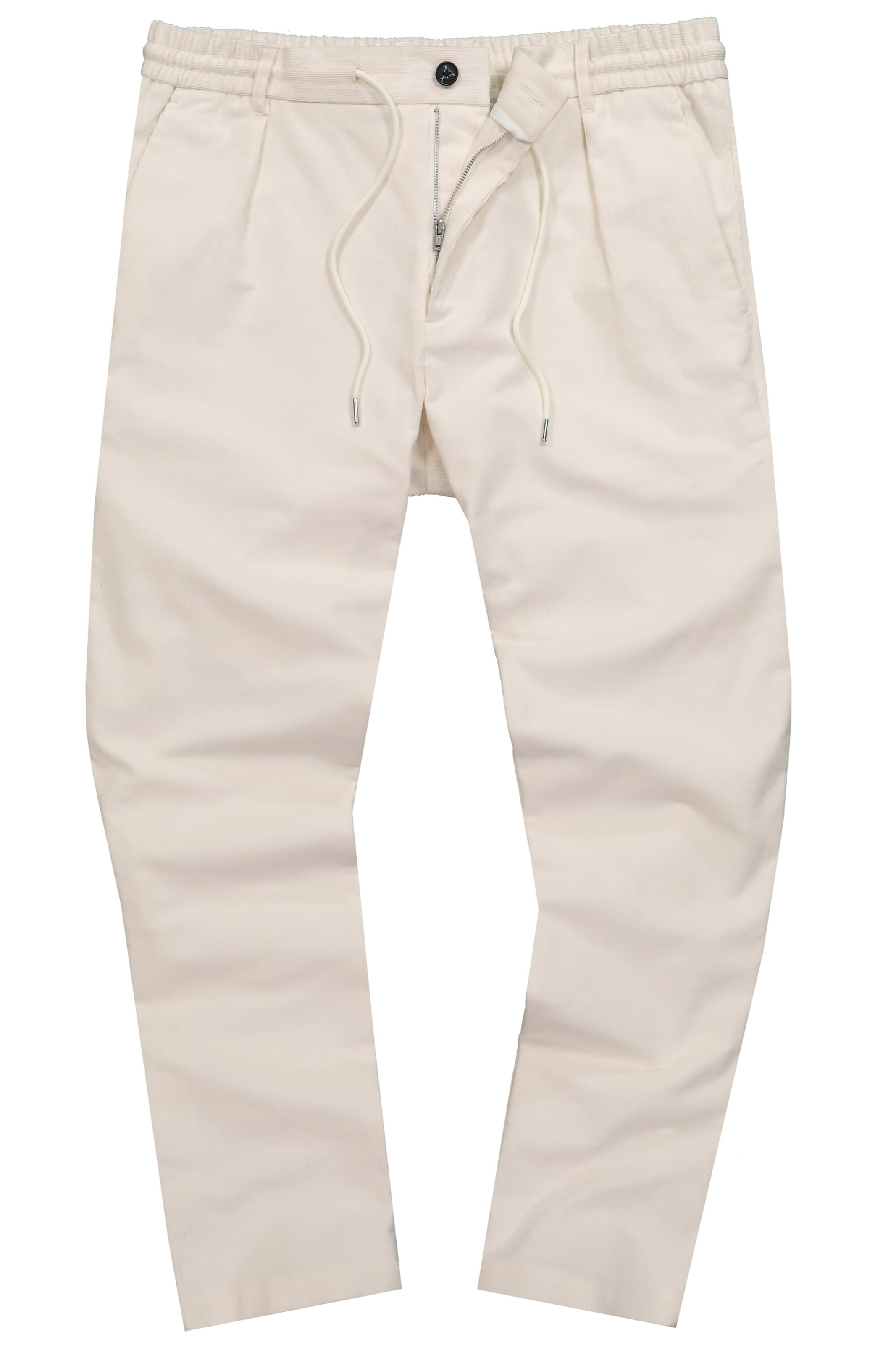 JP1880 Regular Pleat-front trousers in White: front