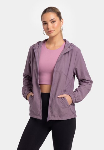 faina Athlsr - Chaqueta funcional en lila: frente