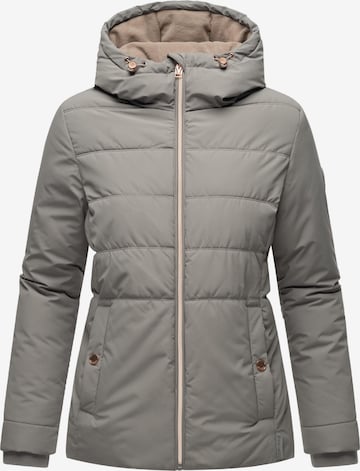 Veste d’hiver 'Alemee 16' MARIKOO en gris : devant