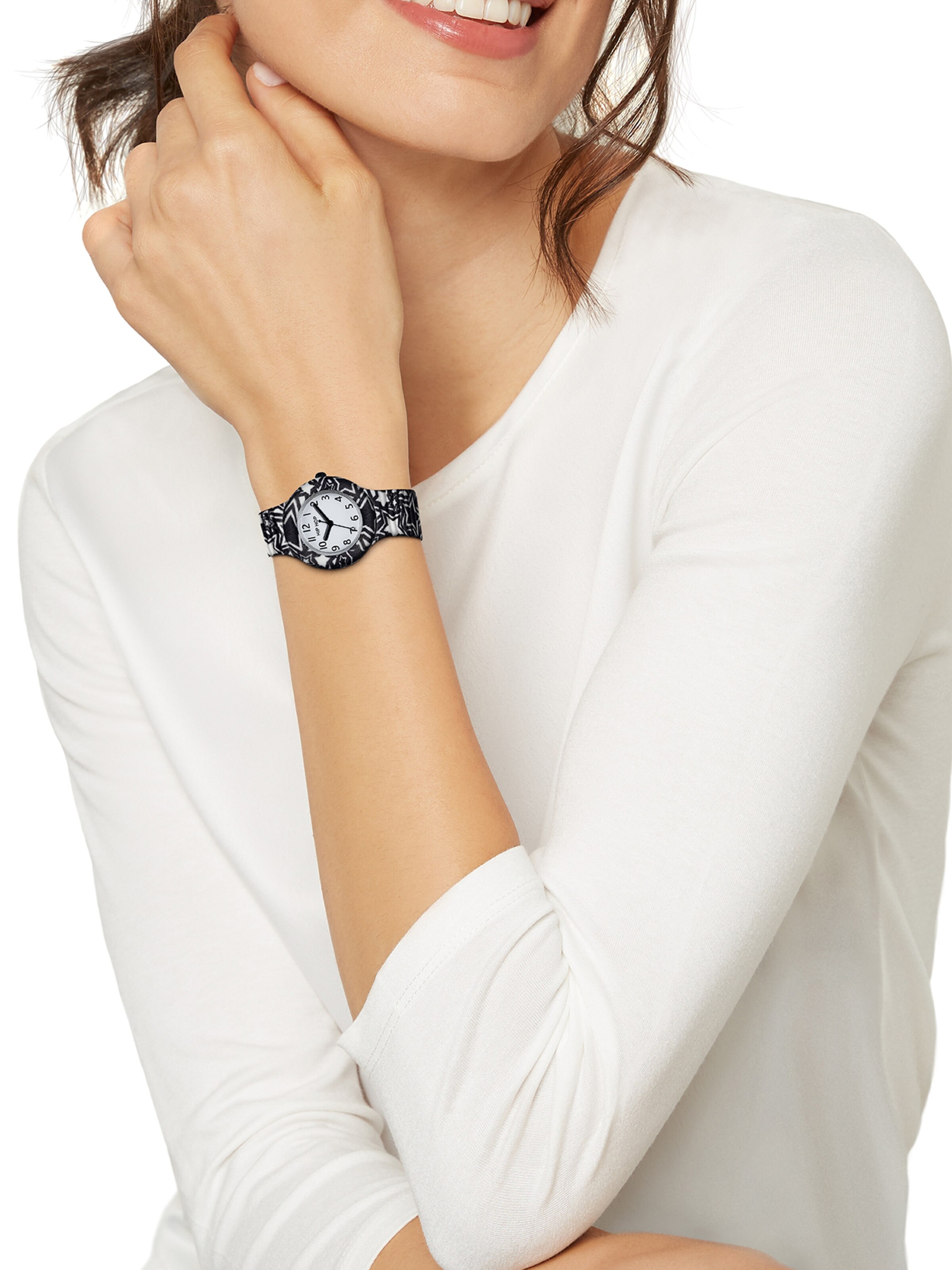 Orologio analogico 'A Sky full of star' di Hip Hop in nero