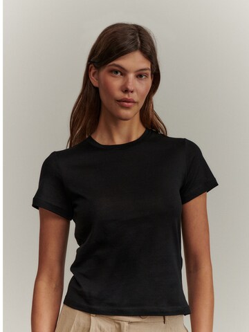 ABOUT YOU x Marie von Behrens Shirt 'Emma' in Black: front