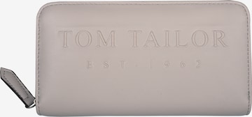 TOM TAILOR Wallet in Grey: front