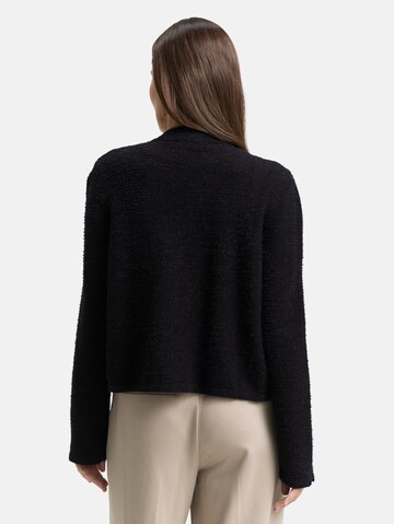 TOM TAILOR Gebreid vest in Zwart