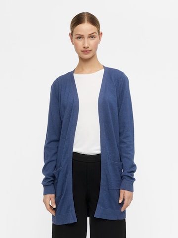 OBJECT Knit Cardigan 'Thess' in Blue: front