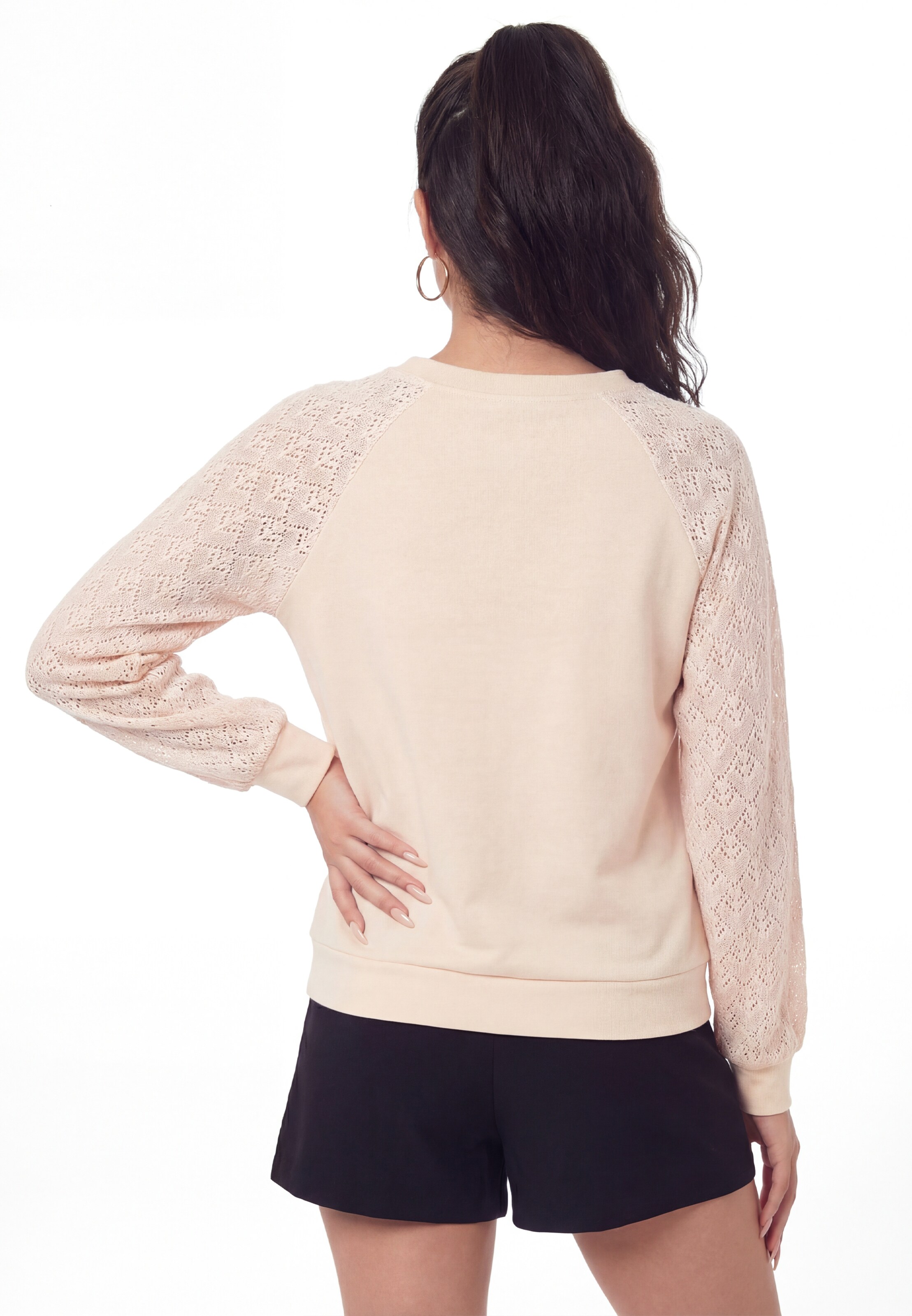 MIMO Sweatshirt in Beige