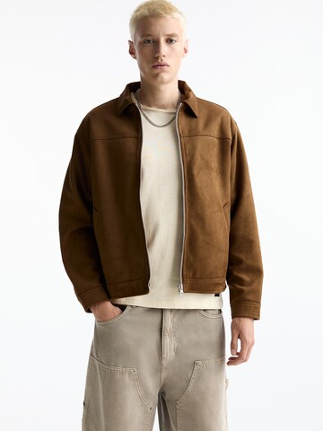 Pull&Bear Átmeneti dzseki - barna: elől