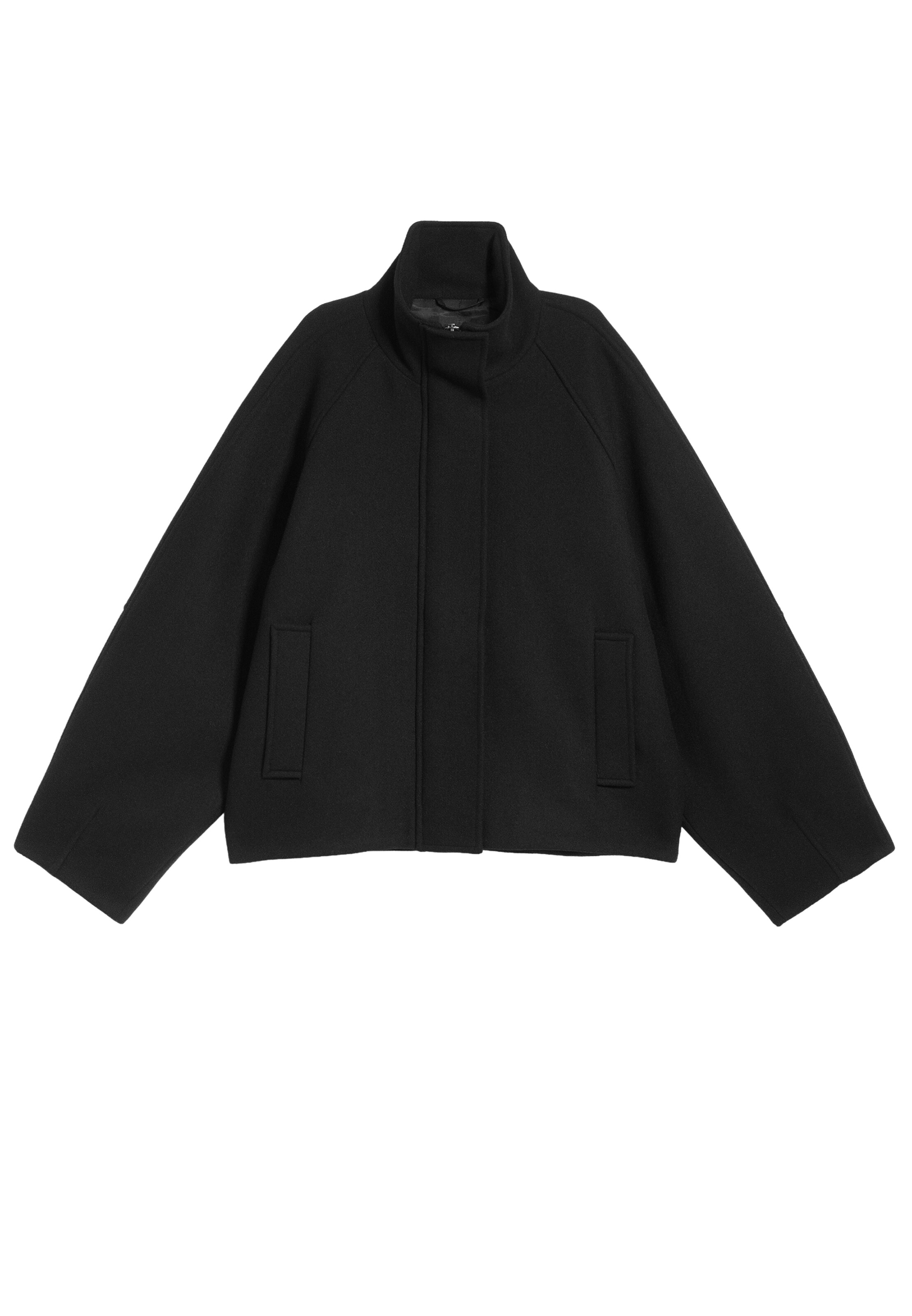 WEEKDAY - Chaqueta de entretiempo 'Chase' en negro: frente