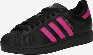 ADIDAS ORIGINALS Matalavartiset tennarit 'SUPERSTAR II' värissä musta: etupuoli
