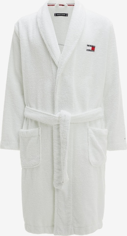 Tommy Hilfiger Underwear Long Bathrobe in White: front