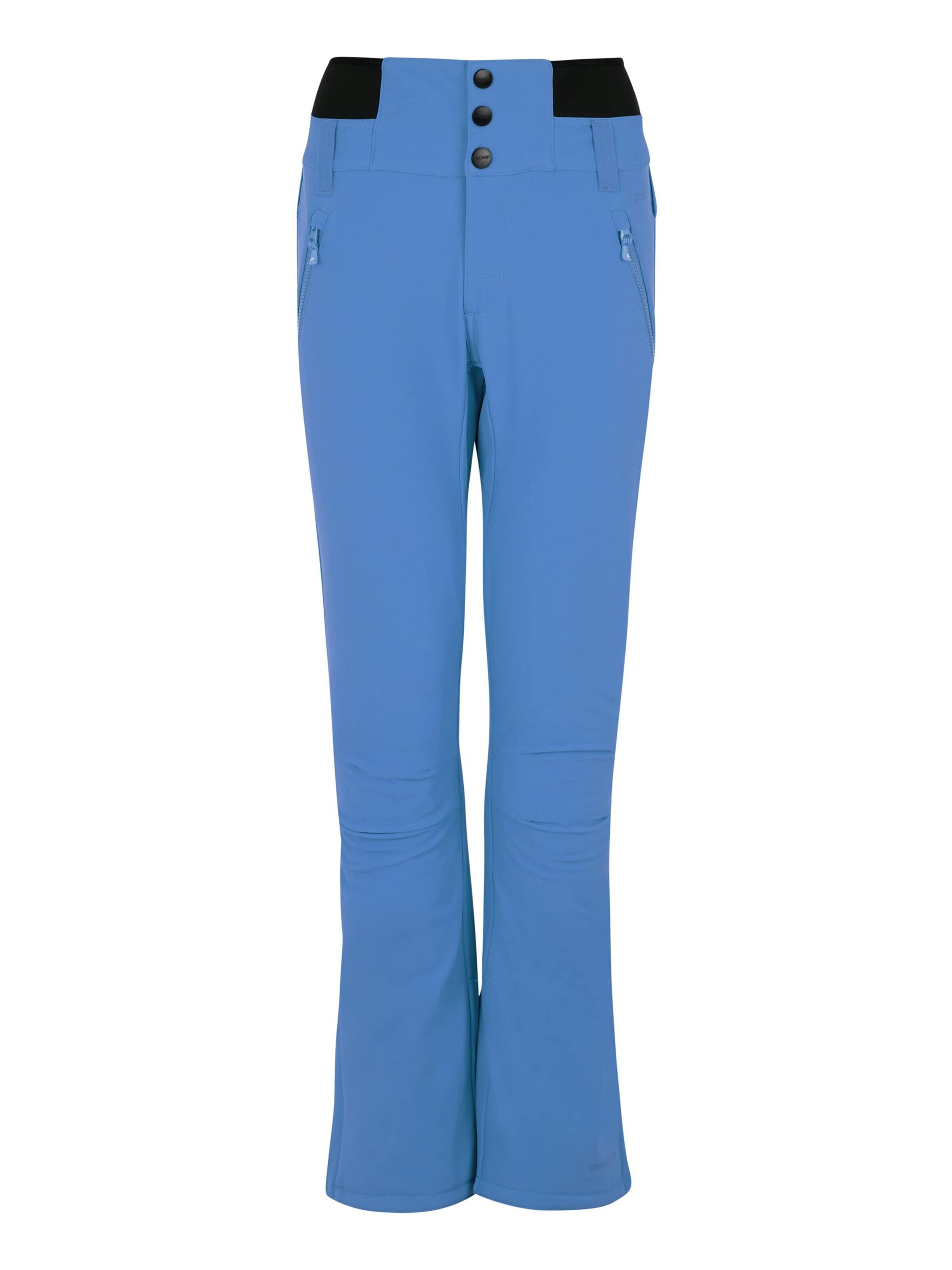 PROTEST Slimfit Sportbroek 'PRTLULLABYOS' in Blauw: voorkant